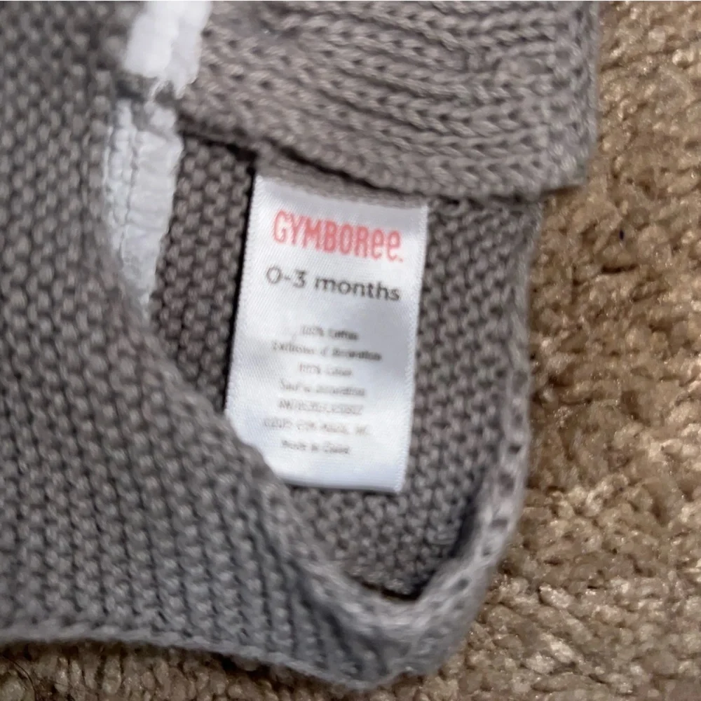 Gymboree Baby Girls Knit Embroidered Dress Size 0-3 Months
